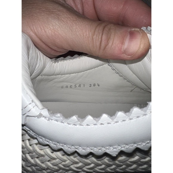 Casadei Nexus Hanoi Woman’s White On White Size US 8 1/2 EUC Made In Italy - Picture 7 of 16